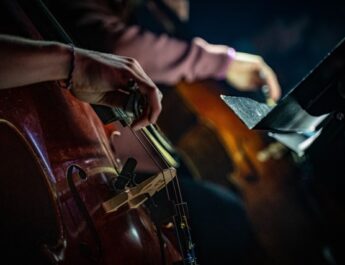 Klassieke muziek op het strand